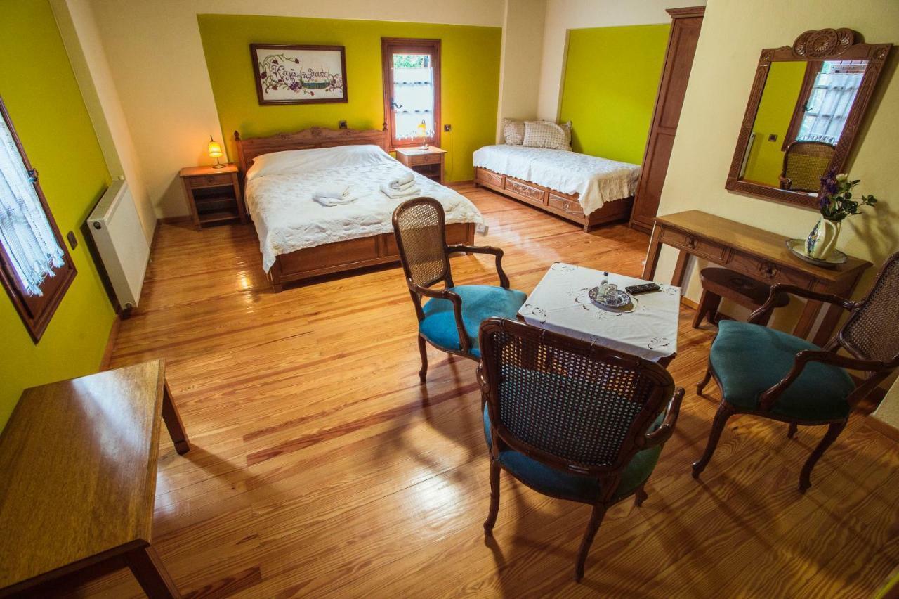 Archontiko Panagoula Hotell Portariá Rum bild